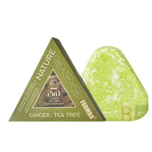 FORMBO NATURE szappan sampon 2 in 1 gyömbér/teafa olaj
