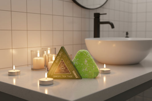 FORMBO NATURE szappan sampon 2 in 1 gyömbér/teafa olaj