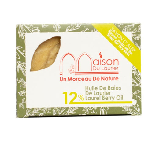Aleppo szappan 12% babérolajjal