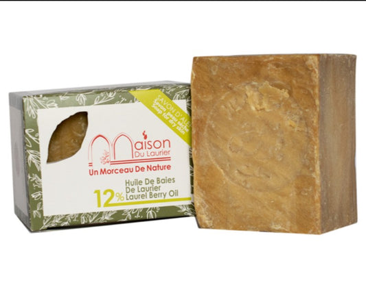 Aleppo szappan 12% babérolajjal